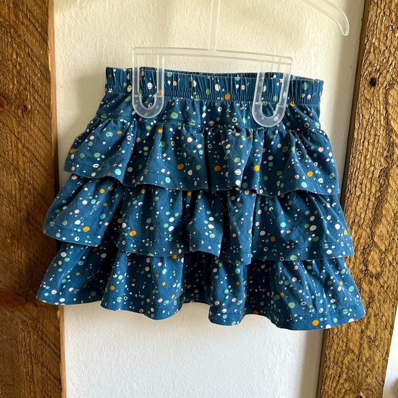 Hanna Andersson Dotted Ruffle Layered Skirt Girls size 5 (110)
Blue
Super cute! - Picture 1 of 5